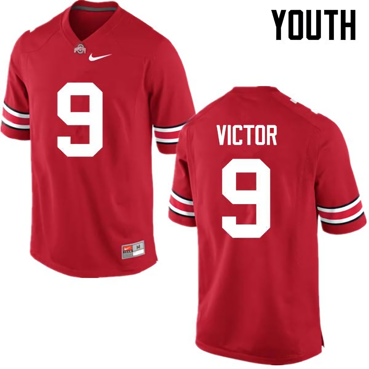 Binjimen Victor Ohio State Buckeyes Youth NCAA #9 Nike Red College Stitched Football Jersey LWZ4856HX